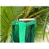 Image 4 : Qty 6 Blue and Green Metallic Artificial Grass Hula Skirts