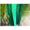 Image 5 : Qty 6 Blue and Green Metallic Artificial Grass Hula Skirts