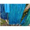Image 9 : Qty 6 Blue and Green Metallic Artificial Grass Hula Skirts