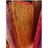 Image 12 : Qty 11 Metallic Fringe Artificial Hula Dance Skirts, Misc Colors