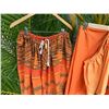 Image 3 : Qty 13 Orange Patterned Costume Pieces: Skirts, Slips & Tops