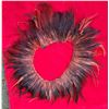 Image 1 : Red & Black Feather Collar Neckpiece