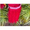 Image 5 : Red Artificial Fringe Dance Skirt w/ Hip Hei Band