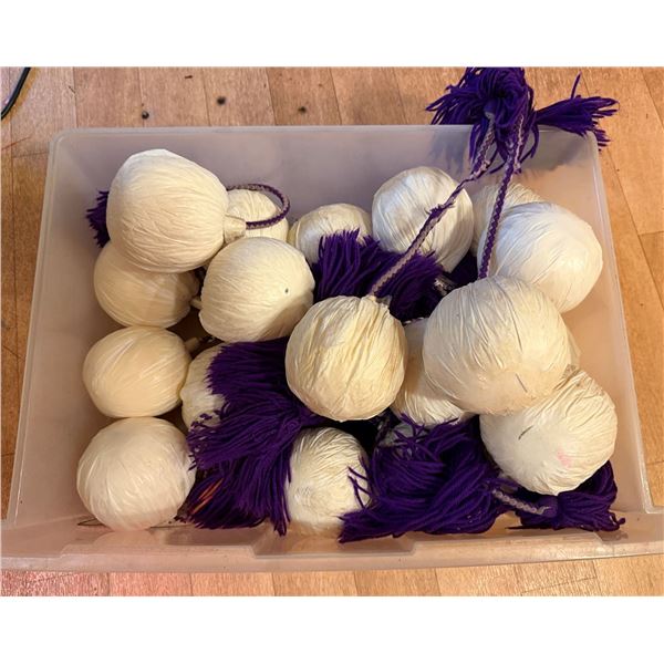 Multiple Poi Balls Dancing Implements