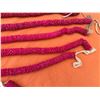 Image 3 : Qty 9 Pink Lei Necklaces