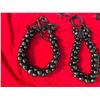 Image 3 : Qty 5 Black Kukui Nut Lei