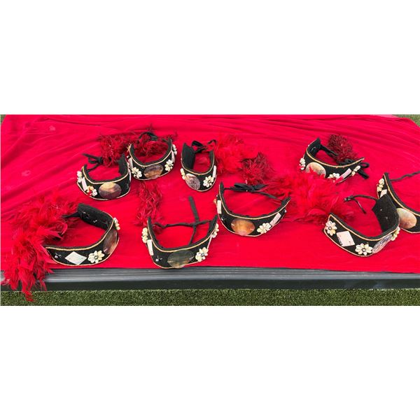 Qty 8 Headbands w/ Shell Accents