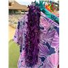 Image 3 : Qty 8 Aloha Shirts w/ 6 Artificial Lei, Misc Colors