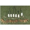 Image 1 : Qty 3 Artificial Tooth Necklaces & 6 Hei Tiki  Pendants