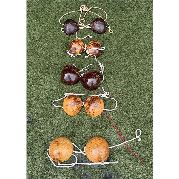 Qty 5 Coconut Shell Bras
