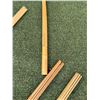 Image 3 : Qty 2 Pair Pū'ili Traditional Hawaiian Bamboo Percussion Instruments