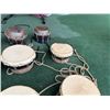 Image 4 : Qty 9 Hawaiian Pūniu Small Drums