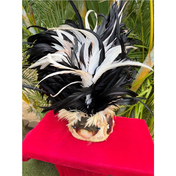 Traditional Polynesian Feather Headdress