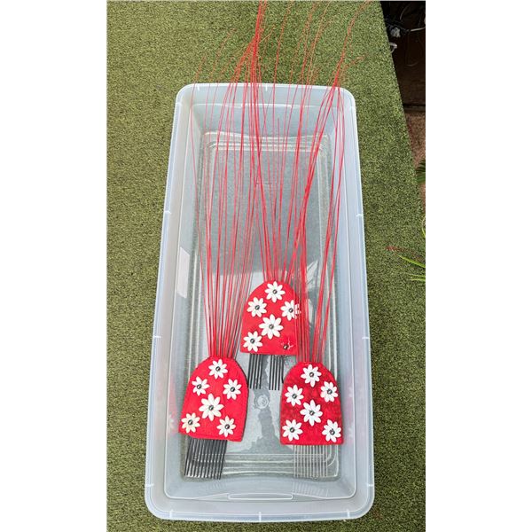 Qty 3 Decorative Hair Combs