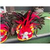 Image 6 : Qty 5 Traditional Polynesian Feather Headdresses