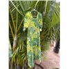 Image 3 : Qty 5 Green Leaf-Print Hawaiian Dresses, Misc Styles & Sizes
