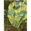 Image 7 : Qty 3 Green Leaf-Print Aloha Shirts, Misc Sizes XL - XXXL