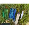 Image 1 : Qty 3 Artificial Fringe Dance Skirts w/ Wraps, Misc Colors