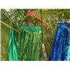 Image 7 : Qty 3 Artificial Fringe Dance Skirts w/ Wraps, Misc Colors