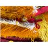 Image 7 : Qty 3 Artificial Fringe Dance Skirts w/ Hip Hei Bands