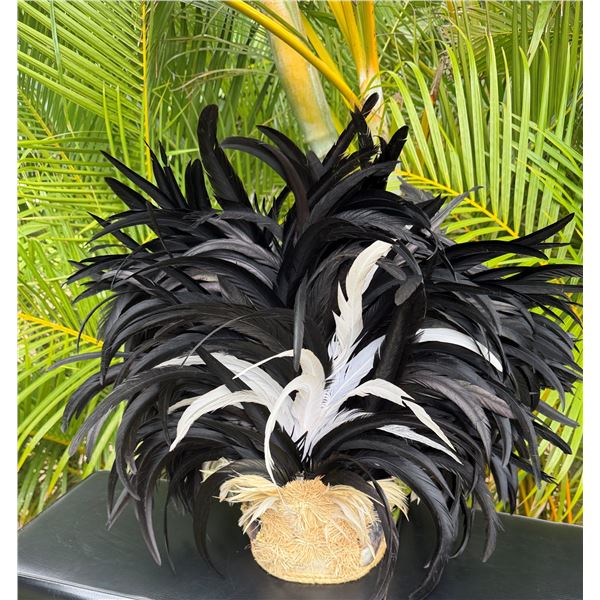 Traditional Polynesian Feather Headdress