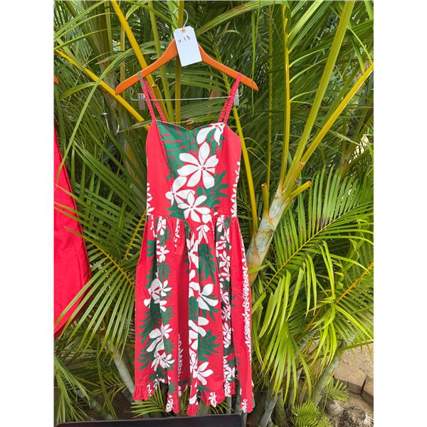 Qty 13 Floral Spaghetti Strap Aloha Dresses