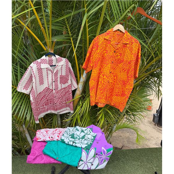 Multiple Aloha Shirts, Misc Colors, Size 2XL