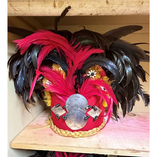 Traditional Polynesian Feather Headdress
