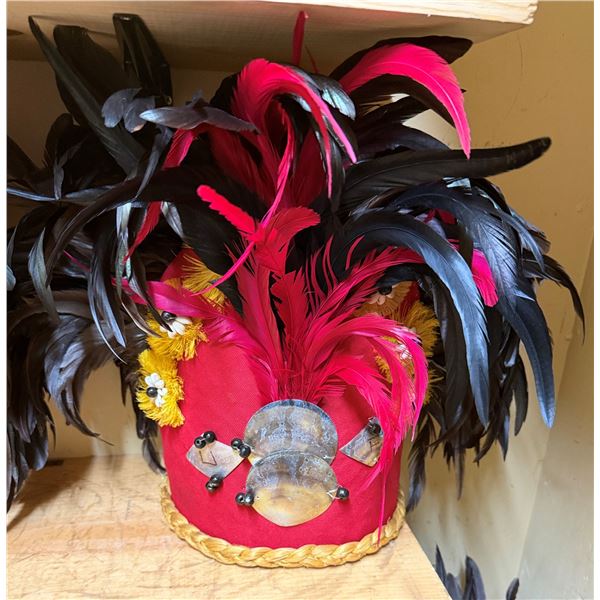 Traditional Polynesian Feather Headdress