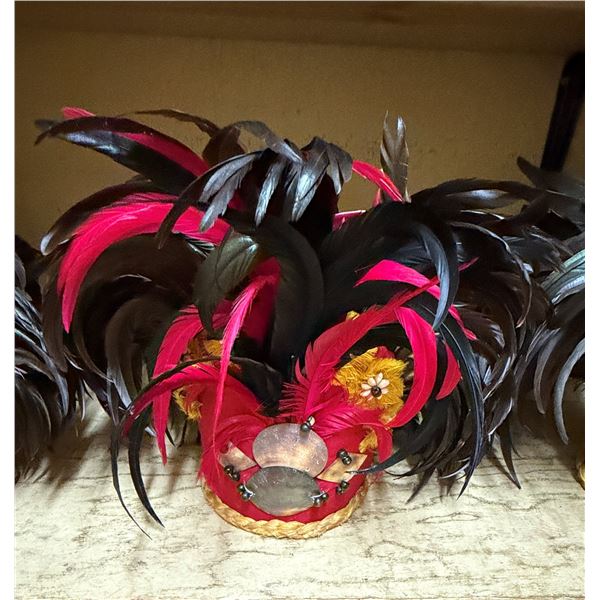 Traditional Polynesian Feather Headdress