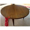 Image 1 : Round Wooden Table 60" Dia, 31"H