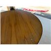 Image 2 : Round Wooden Table 60" Dia, 31"H