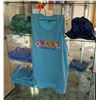Image 1 : Contents of Display: Multiple Paradise Cove Tank Tops, Caps, Socks, etc (rack not included)