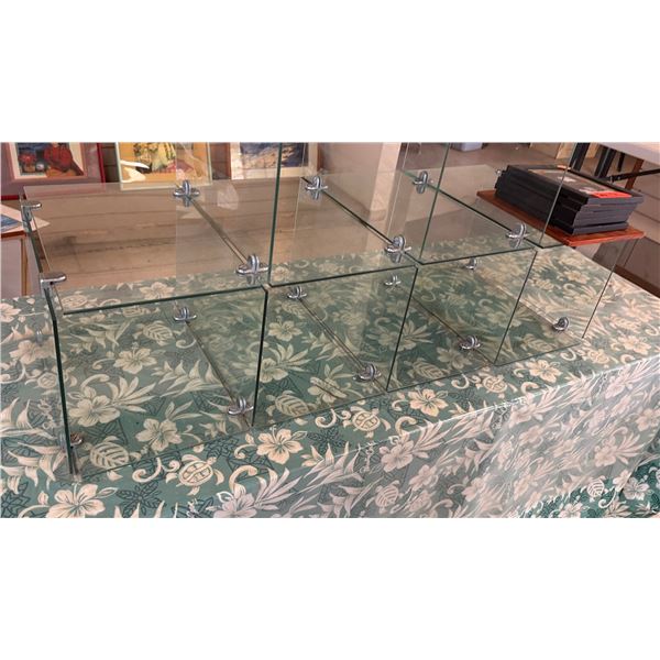Clear Multi-Section Display 16" x 10" each (contents not included)