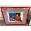 Image 1 : Hawaiian Woman Artwork by Diana Hansen Young,  21" x 17", Framed & Matted