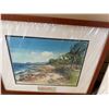 Image 3 : Qty 5 Paradise Cove & Hawaii Artworks, Matted (1 Framed), Misc Sizes