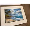 Image 5 : Qty 5 Paradise Cove & Hawaii Artworks, Matted (1 Framed), Misc Sizes