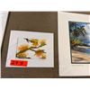 Image 6 : Qty 5 Paradise Cove & Hawaii Artworks, Matted (1 Framed), Misc Sizes