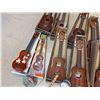 Image 5 : Qty 9 Kala Hawaii Soprano Ukuleles, Grass Skirts w/ Coconut Bras, Misc Instruments, etc