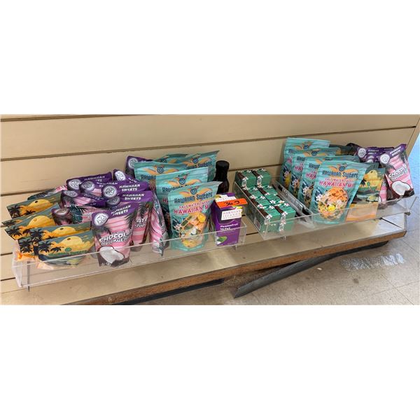 Multiple Hawaiian Snacks, Candy, Nuts, etc