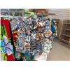 Image 2 : Multiple Aloha Shirts, Pareos, Sleeveless Dresses, etc (rack not included)