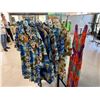 Image 6 : Multiple Aloha Shirts, Pareos, Sleeveless Dresses, etc (rack not included)