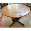 Image 1 : Round Wooden Table 42" Dia, 30"H