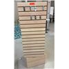 Image 1 : Wooden Display Rack w/ Some Hooks 20" x 60"H
