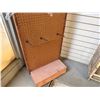 Image 4 : Double Sided Pegboard Display Rack w/ Some Hooks 24" x 77"H