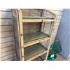 Image 8 : Qty 3 Rattan Shelving Units w/ Clear Shelves 24" x 13" x 46"H