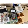 Image 3 : Multiple Calculators, Receipt Paper Rolls, Tape Dispensers, etc