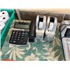 Image 6 : Multiple Calculators, Receipt Paper Rolls, Tape Dispensers, etc