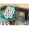 Image 7 : Multiple Calculators, Receipt Paper Rolls, Tape Dispensers, etc