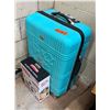 Image 1 : Blue Hard Plastic Suitcase & Split Pot in Box